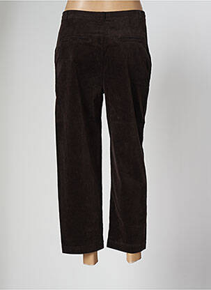 Pantalon 7/8 stretch taille normale marron CLOSED femme