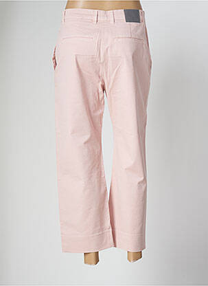 Pantalon 7/8 stretch taille normale rose 6397 femme