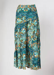 Jupe longue doublure vert CHUFY femme