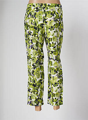 Pantalon 7/8 taille élastique taille normale vert CHRISTIAN WIJNANTS femme
