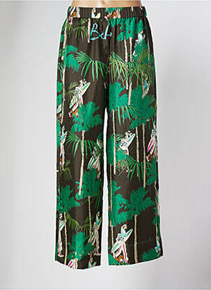Pantalon large vert BE PARISIAN pour femme