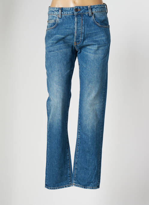Jeans coupe droite stretch taille normale bleu 6397 femme