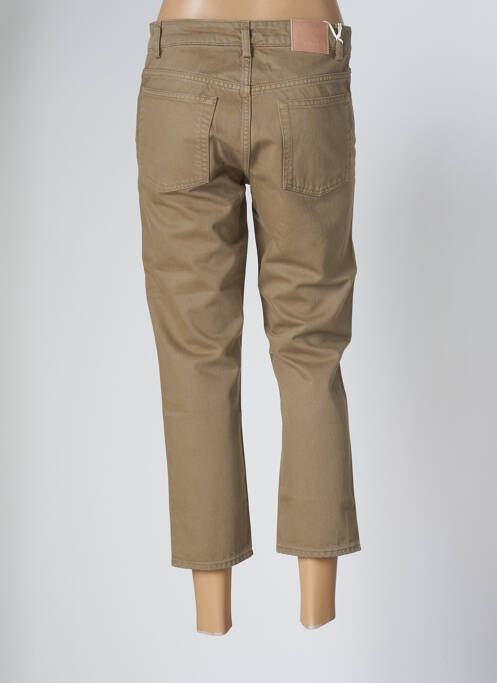 Jeans coupe droite vert 6397 pour femme