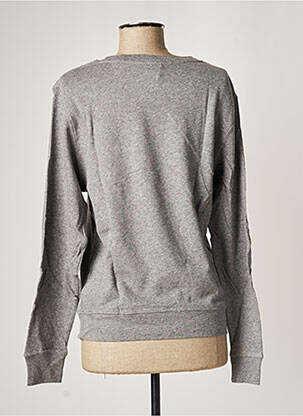 Sweat-shirt stretch manches longues gris FILLANDISES femme