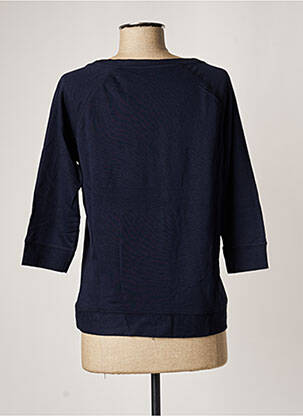 Sweat-shirt stretch manches 3/4 bleu FILLANDISES femme