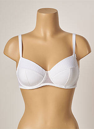 Soutien-gorge haut soutien-gorge moulé haut soutien-gorge moulé blanc FILLANDISES femme