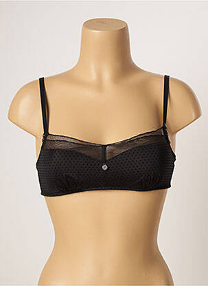 Soutien-gorge fermeture agrafe noir FILLANDISES fille