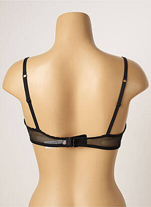 Soutien-gorge sans armature haut soutien-gorge moulé noir FILLANDISES femme