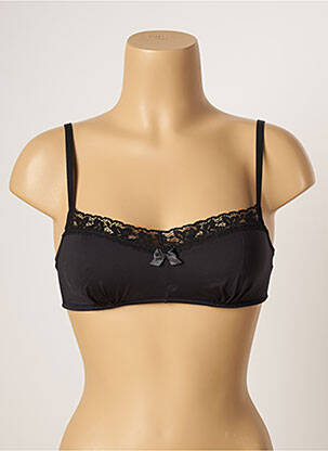 Soutien-gorge fermeture agrafe noir FILLANDISES fille