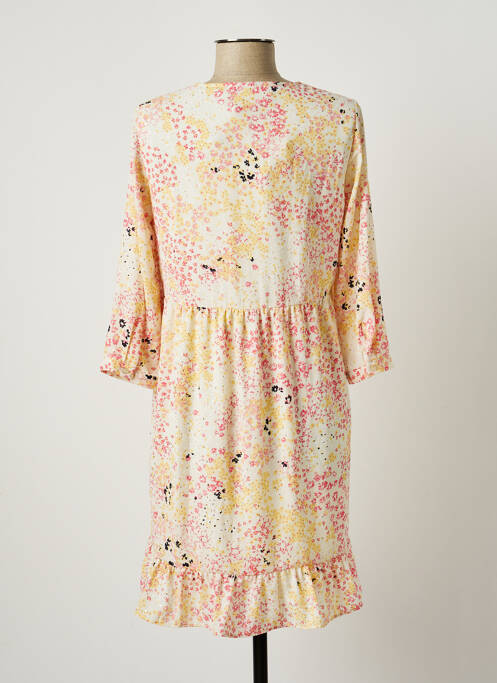 Robe courte beige VERO MODA pour femme