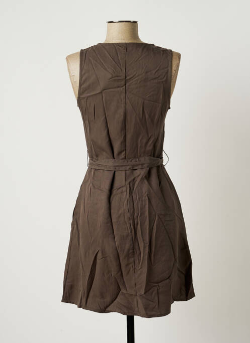 Robe courte gris VERO MODA pour femme