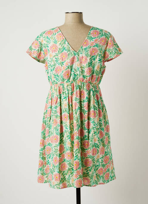 Robe courte vert VERO MODA pour femme