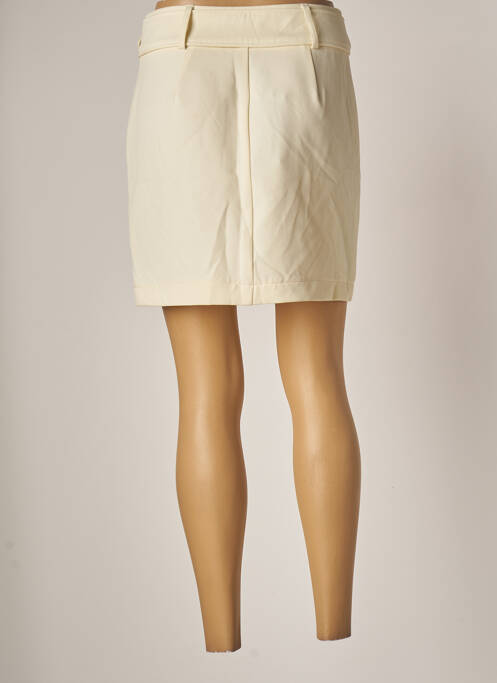 Jupe courte beige VERO MODA pour femme