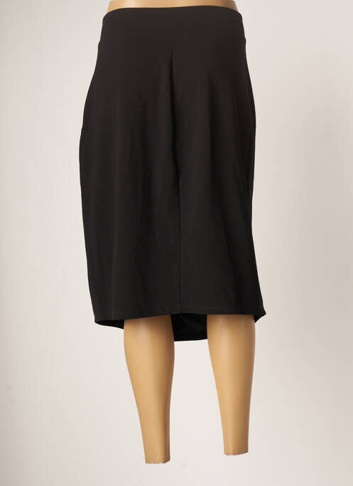 Jupe mi-longue noir SPG WOMAN pour femme