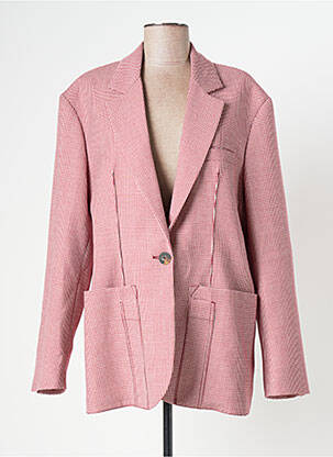 Blazer poches rouge MARGAUX LONNBERG femme