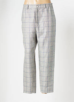Pantalon 7/8 taille haute taille haute gris ROSEANNA femme