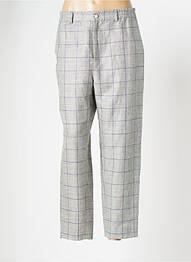 Pantalon 7/8 taille haute taille haute gris ROSEANNA femme