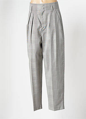Pantalon droit gris ISABEL MARANT pour femme