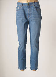 Jeans coupe slim broderie rivets taille normale bleu RED LEGEND femme