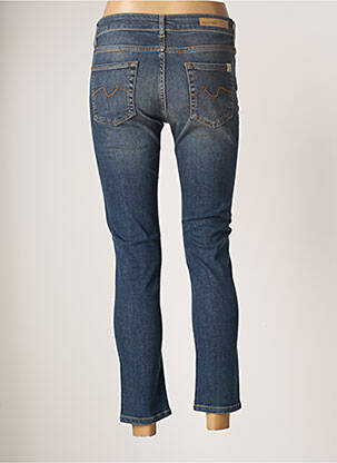 Jeans coupe slim broderie rivets taille normale bleu RED LEGEND femme