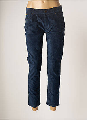 Pantalon 7/8 stretch taille normale bleu RED LEGEND femme