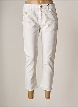 Jeans coupe slim blanc RED LEGEND pour femme