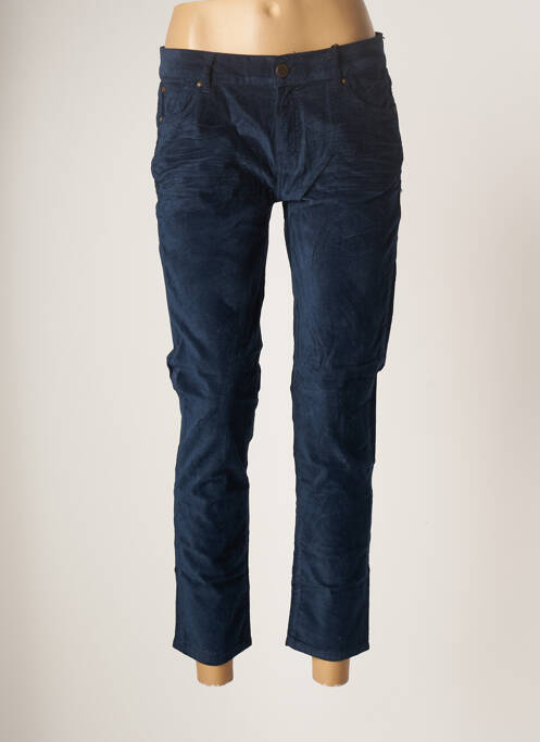 Pantalon 7/8 stretch taille normale bleu RED LEGEND femme