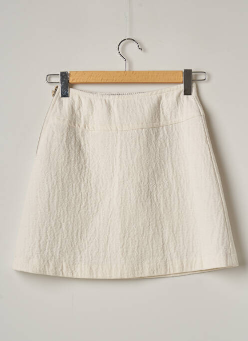 Jupe courte beige A.P.C. pour femme