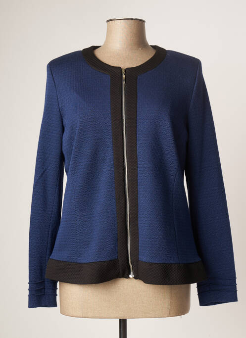 Veste casual bleu WEINBERG pour femme