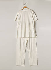 Pyjama blanc GLORIA BARONI pour femme seconde vue