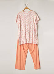 Pyjama orange LE CHAT pour femme seconde vue