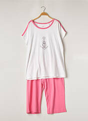 Pyjama rose CANAT pour femme seconde vue