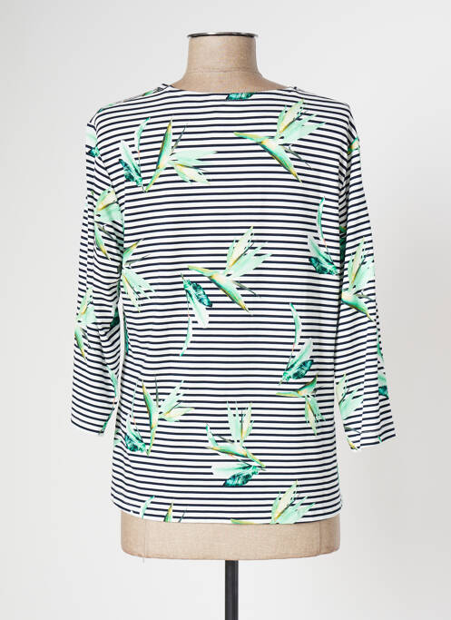 T-shirt noir FRANK WALDER pour femme