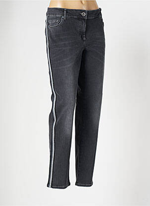 Jeans coupe slim gris BETTY BARCLAY pour femme