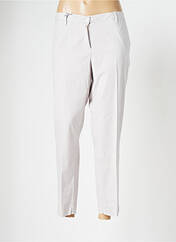 Pantalon 7/8 gris VIRGINIA BLU' pour femme seconde vue