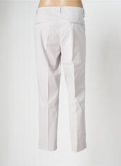 Pantalon 7/8 gris VIRGINIA BLU' pour femme seconde vue