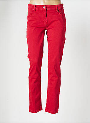 Pantalon slim rouge BETTY BARCLAY pour femme