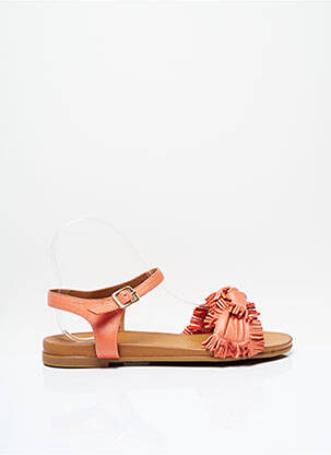 Sandales/Nu pieds orange ALTEX pour femme