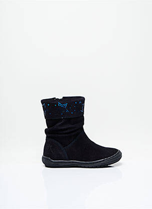 Bottines/boots voute plantaire bout rond bleu NINETTE fille
