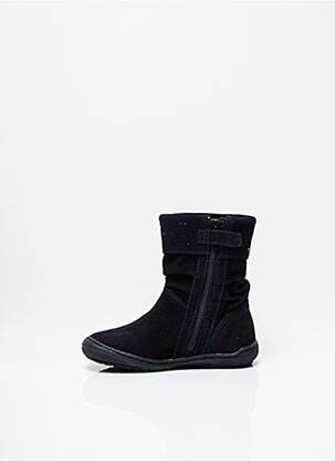 Bottines/boots voute plantaire bout rond bleu NINETTE fille
