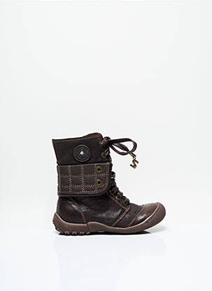 Bottines/boots semelle amovible bout rond marron STONES AND BONES fille