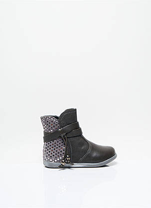 Bottines/boots semelle amovible bout rond gris STONES AND BONES fille