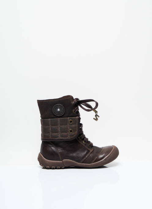 Bottines/boots semelle amovible bout rond marron STONES AND BONES fille