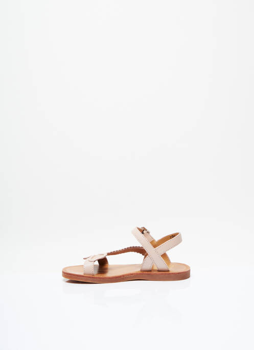 Sandales/Nu pieds rose POM D'API pour fille