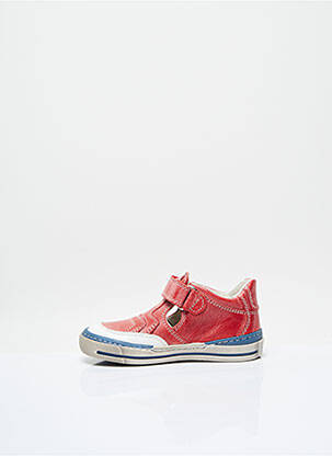 Sandales/nu pieds talon compensé talon compensé rouge BANA & CO garçon