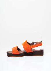Sandales/Nu pieds orange SMS pour femme seconde vue