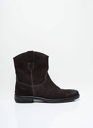 Bottines/boots voute plantaire talon bas marron NINETTE EN FLEUR fille