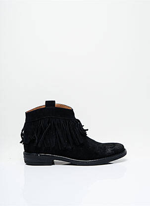 Bottines/boots voute plantaire talon bas noir NINETTE EN FLEUR fille