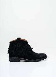 Bottines/boots voute plantaire talon bas noir NINETTE EN FLEUR fille