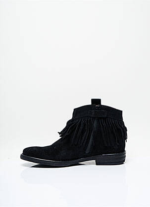 Bottines/boots voute plantaire talon bas noir NINETTE EN FLEUR fille